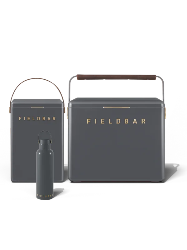 Cooler Box Set & Field Bottle / Oyster Grey