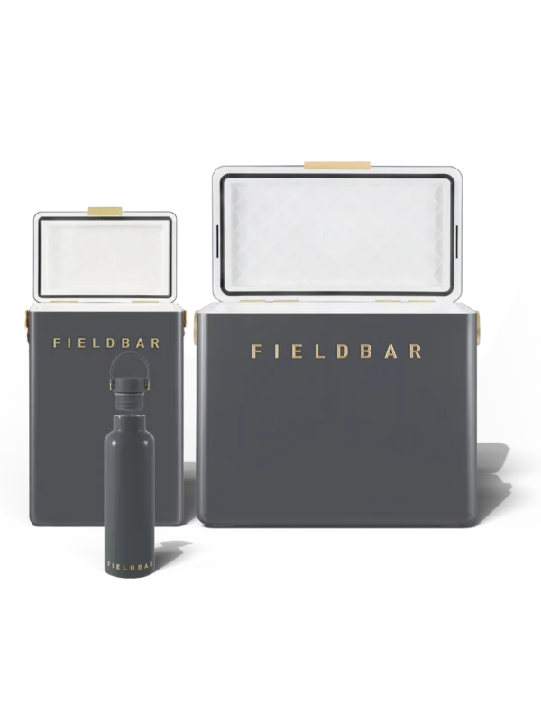 Cooler Box Set & Field Bottle / Oyster Grey