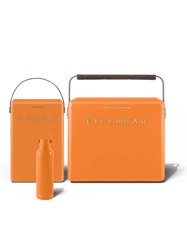 Cooler Box Set & Field Bottle / Orchard Orange