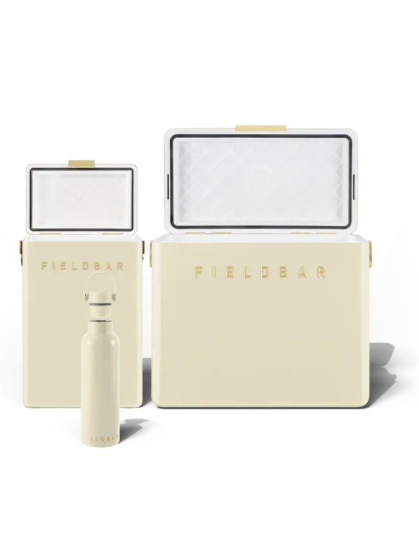 CoolerBoxSetBottleSW02-FrontOpen1200x1600WEB.webp Cooler Box Set & Field Bottle / Safari White