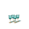 Sun Glasses Wine Set of 4 / Bazaruto Blue