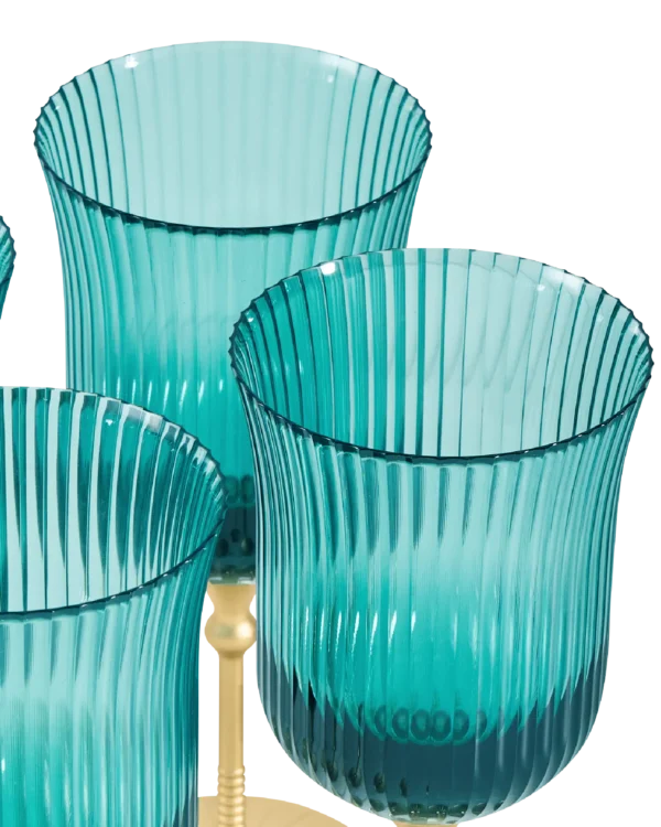 Sun Glasses Wine Set of 4 / Bazaruto Blue