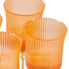 Sun Glasses Wine Set of 4 / Orchard Orange