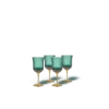Sun_Glasses_Wine_Set_PG_01_-_Front_1200x1600_WEB Sun Glasses Wine Set of 4 / Parisian Green