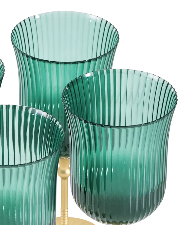 Sun_Glasses_Wine_Set_PG_04_-_Ripple_1600x2000_WEB Sun Glasses Wine Set of 4 / Parisian Green