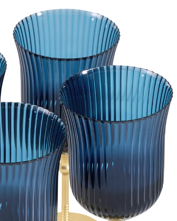 Sun_Glasses_Wine_Set_SBB_04_-_Ripple_1600x2000_WEB Sun Glasses Wine Set of 4 / Sea Boat Blue